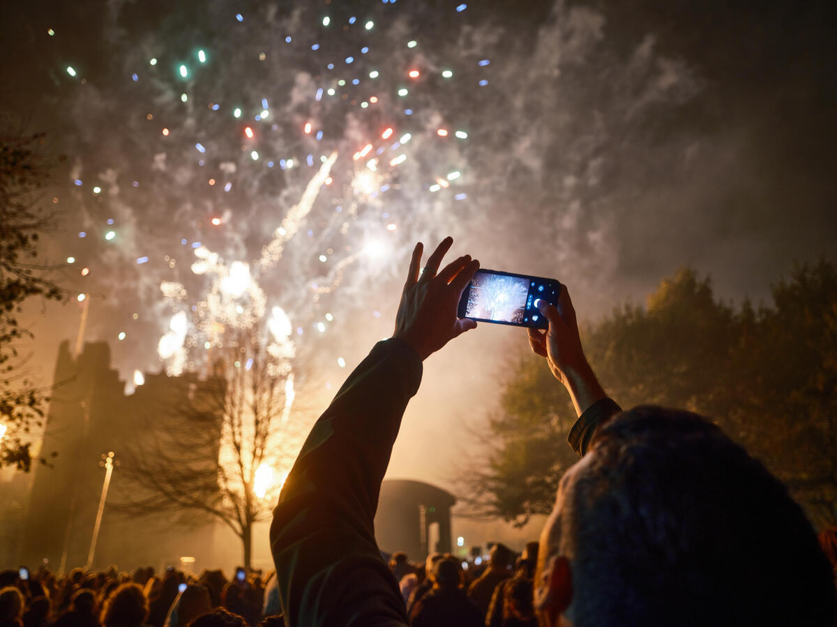 Fingal, Swords Castle, Festival of Fire, Fireworks, Co Dublin fireworks display in fingal